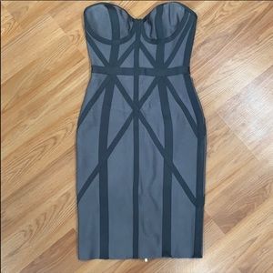 COPY - House of CB London Bandage Dress Gray size…